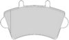 ABEX AVR102 Brake Pad Set, disc brake